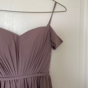 tulle and chantilly | mauve bridesmaid dress